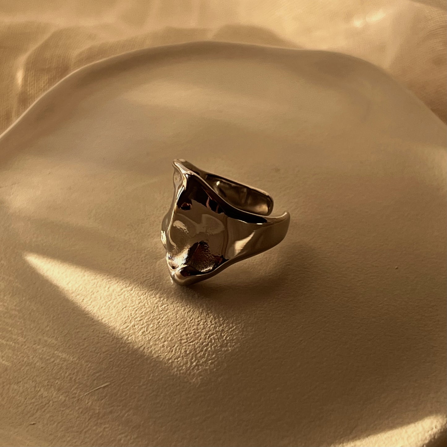 Iris Silver Ring