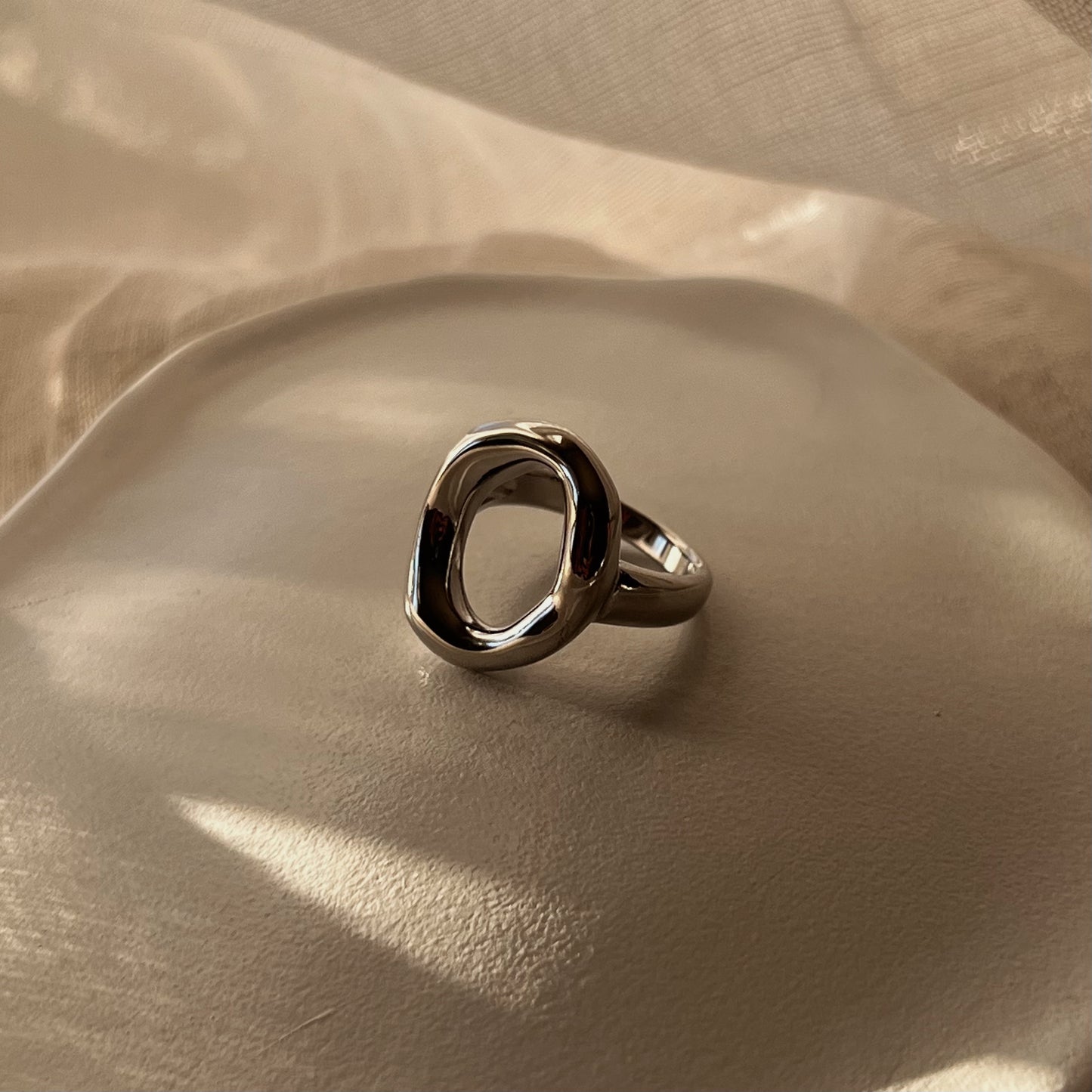 Halo Silver Ring