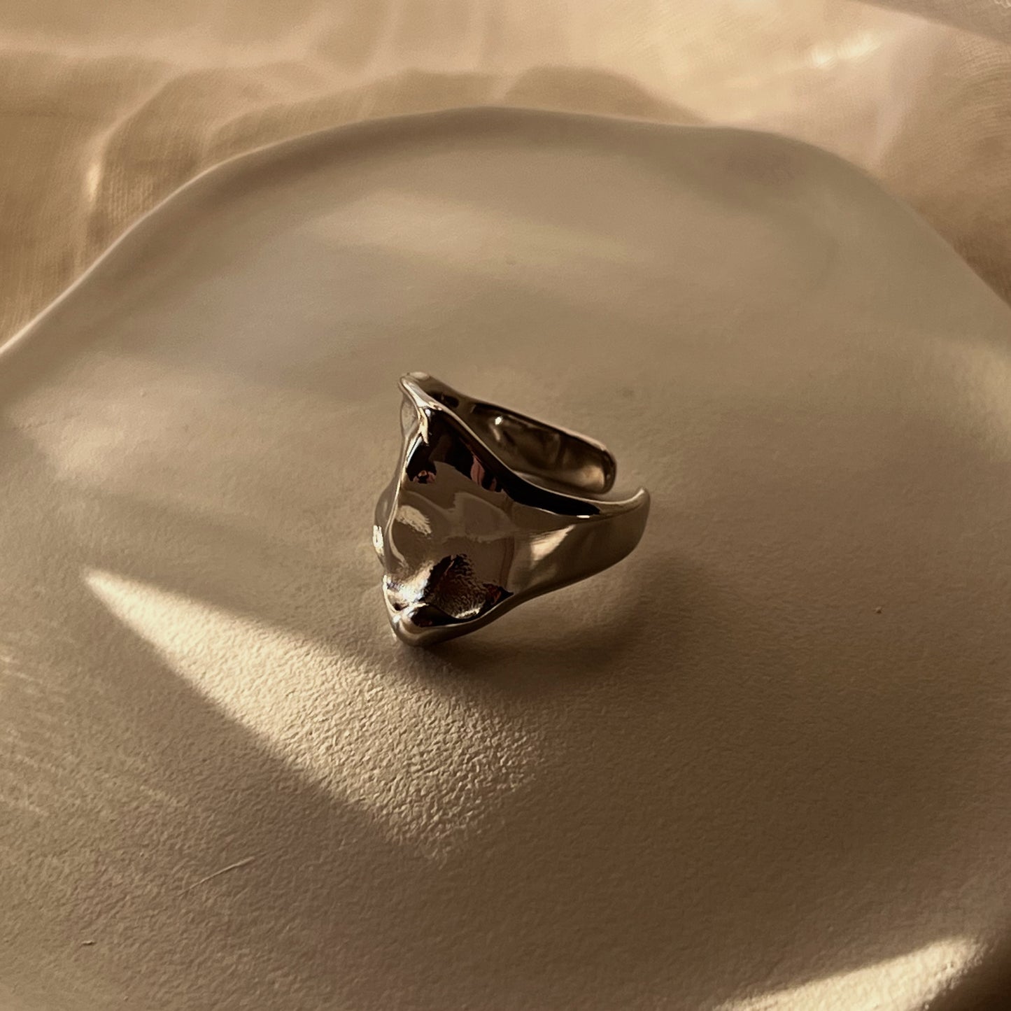 Iris Silver Ring