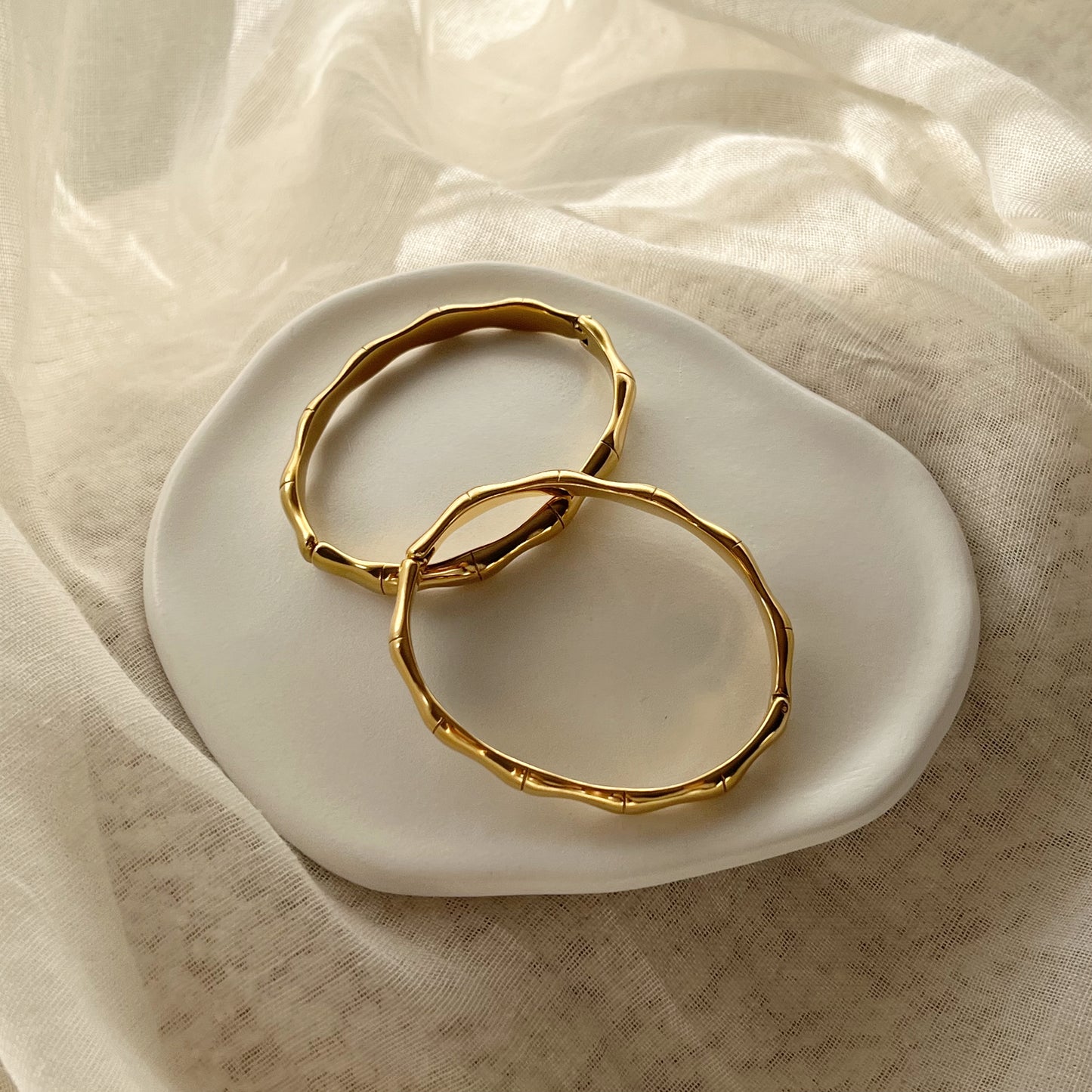 Bamboo Gold Bracelet
