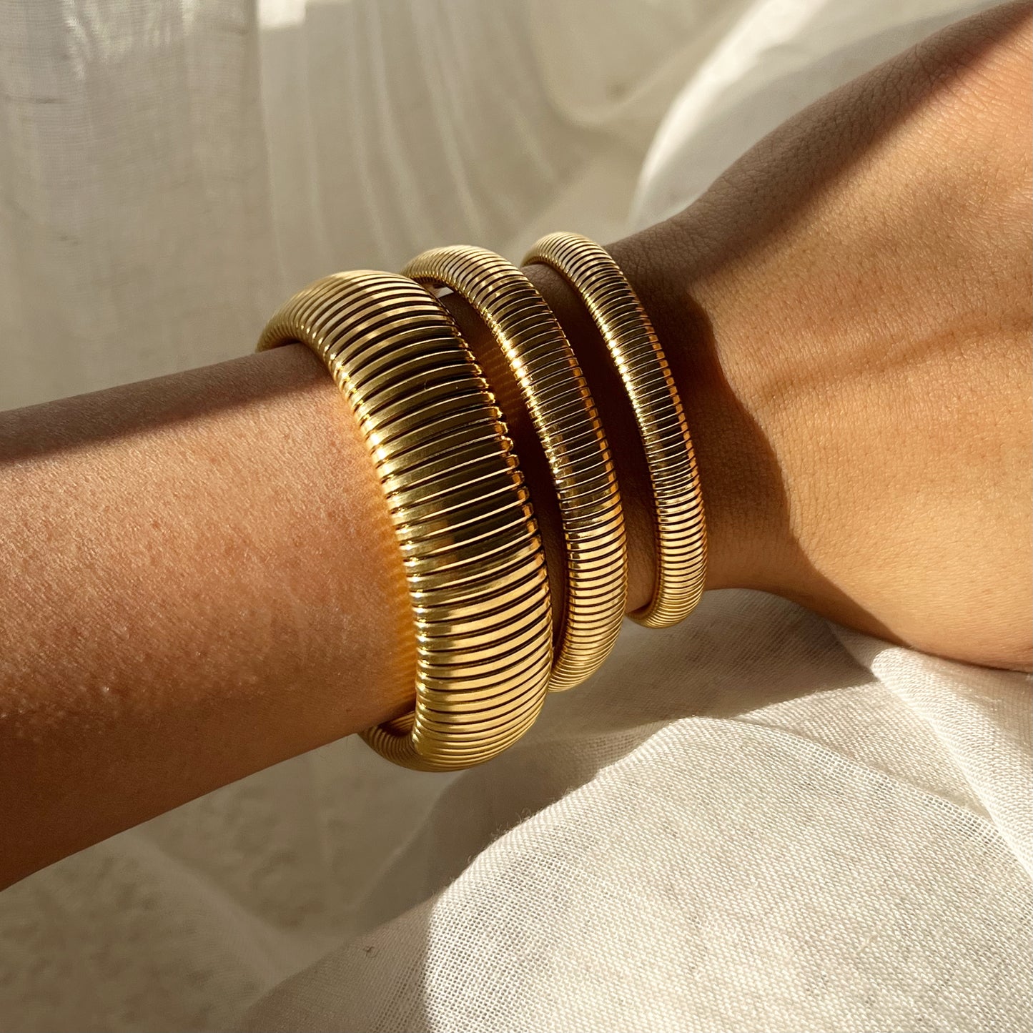Sienna Bracelet Gold Large