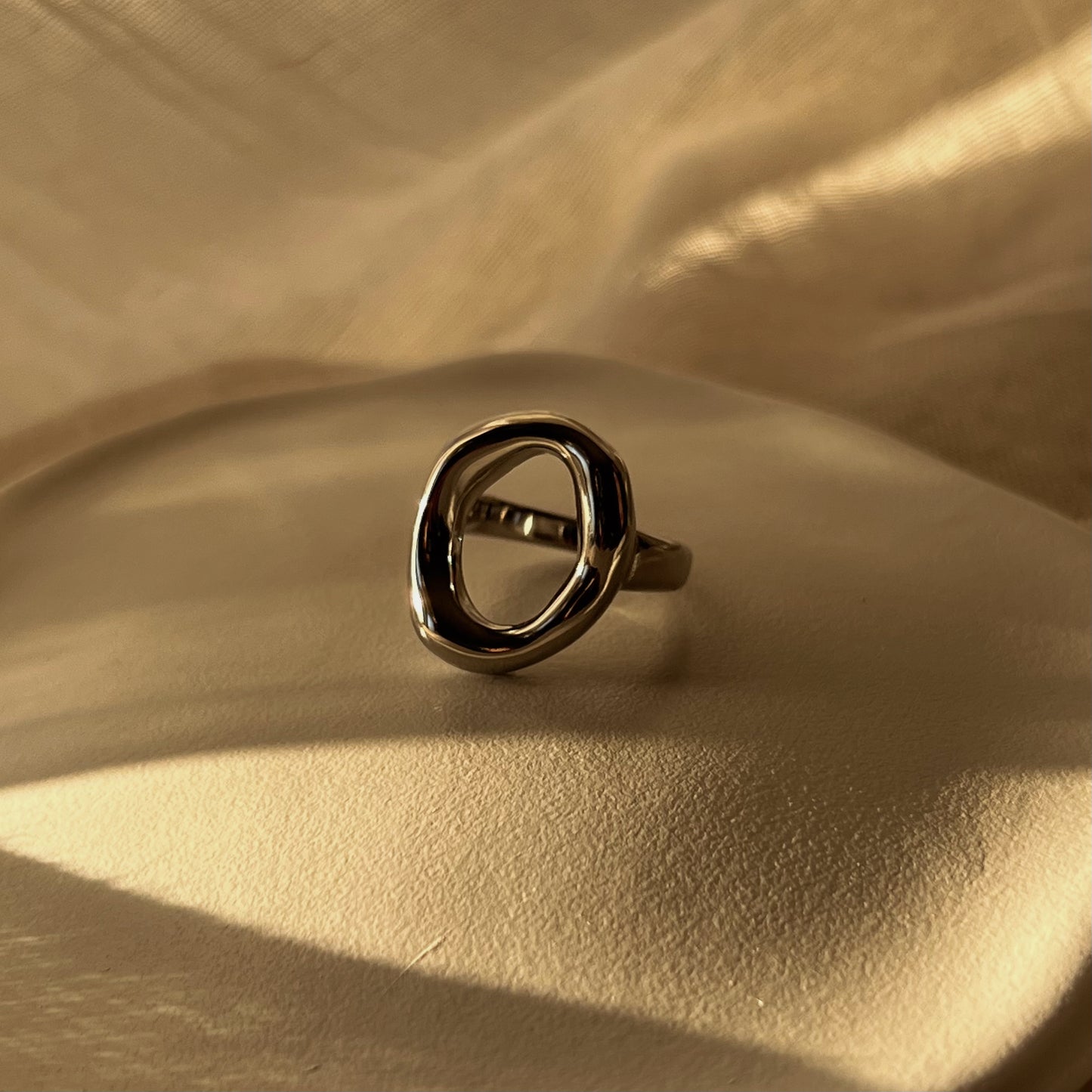 Halo Silver Ring
