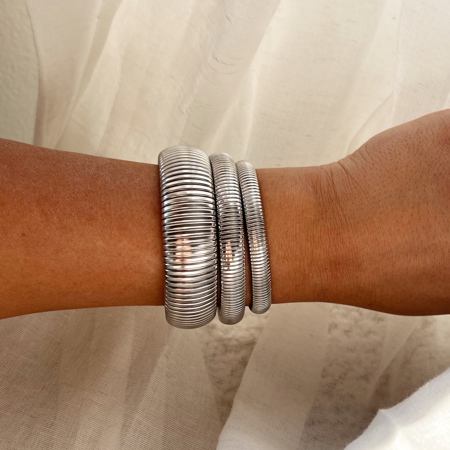 Sienna Bracelet Silver Medium
