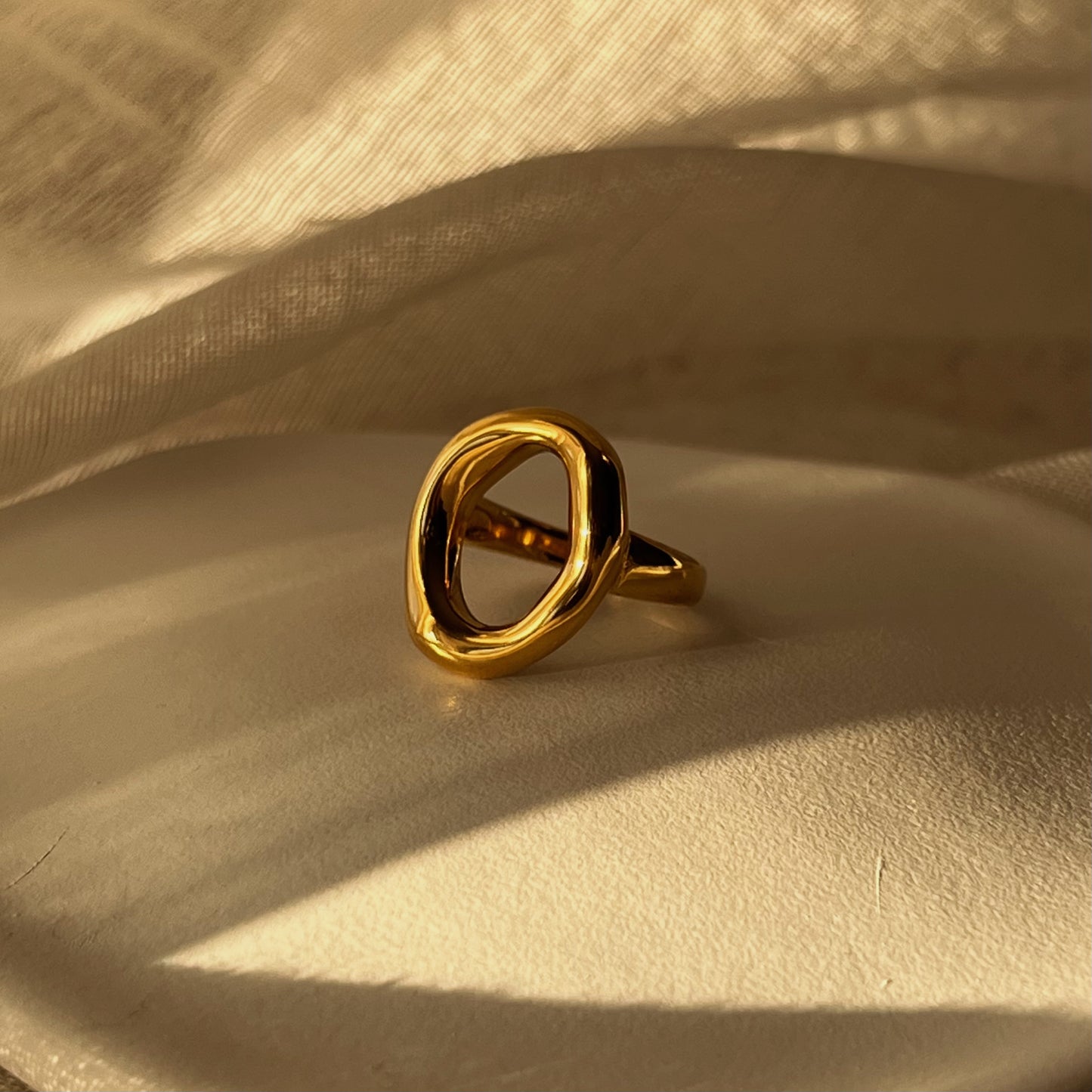 Halo Gold Ring
