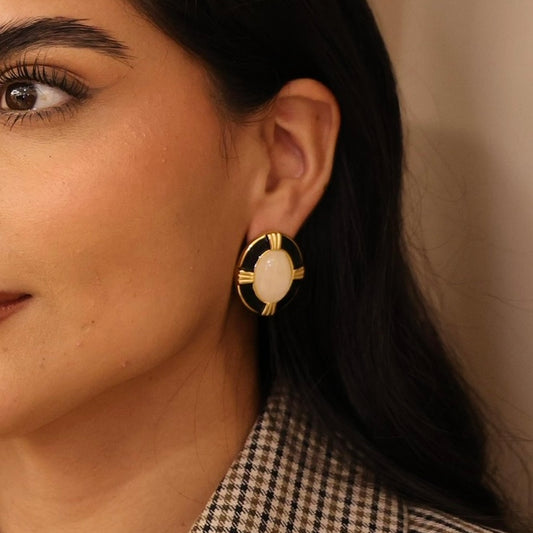 Odette Ovals Earrings