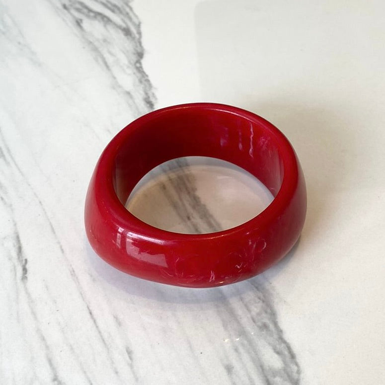 Pulsera Merlot Acrílica